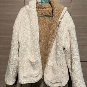 Cozy Cream Sherpa Jacket